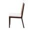 Baxton Studio Joana Modern Bohemian Dark Brown Mahogany Wood and Natural Abaca Dining Side Chair 228-13105-ZORO - alternate 4